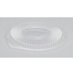 Genpak - Lid, Clear Plastic, Round, Fits 24 and 32 oz container