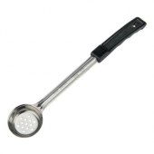 Winco - Prime Portion Controller, 1 oz Perforated, One-Piece Stainless Steel with Black Handle