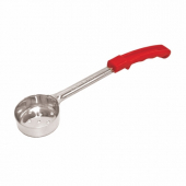 Portion Controller, 8 oz Perforated with Orange PP Handle, 2-Piece Stainless Steel, each