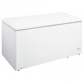 Omcan - Chest Freezer with Solid Flat Top, 1 Door and 1 Basket, 27.6x60x32.5, 14.6 cu. ft.