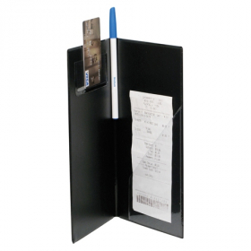 Winco - Guest Check Holder, Folding Style with Slots and Gold &quot;Thank You&quot; Imprint, 10x5.5