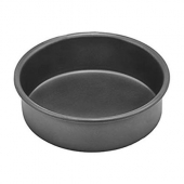 Winco - Cake Pan, 6&quot; Round 2&quot; Height Anodized Aluminum