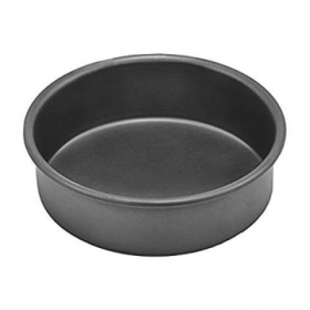Winco - Cake Pan, 6&quot; Round 2&quot; Height Anodized Aluminum
