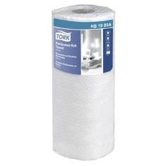 Tork Perforated Roll Towel, 2-Ply White, 11&quot; Width, 157.5&#039; Length