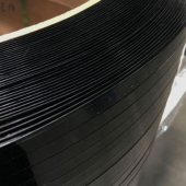 Poly Strapping, 1/2&quot;x7200&#039; Black, roll