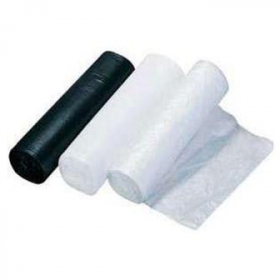 Trash (Garbage) Can Liner, High Density Clear, 40x48, 14 mic Roll