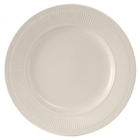Tuxton - Hampshire Plate, 9&quot; American White/Eggshell