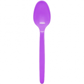 Karat - Teaspoon, Heavy Weight Purple PS Plastic