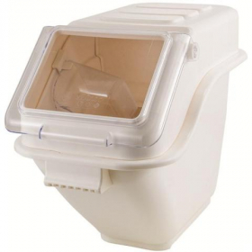 Winco - Ingredient Bin with Clear Top, 5 Gallon