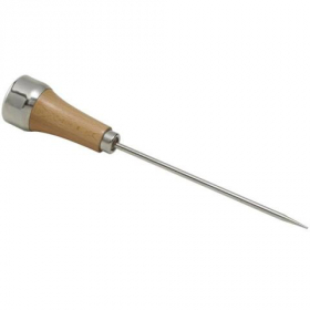 Winco - Ice Pick, 9&quot; Nickeled Steel with Wooden Handle