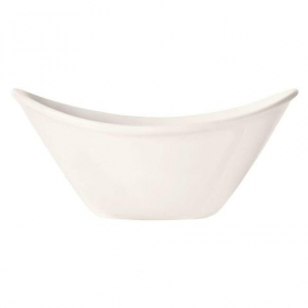 World Tableware - Infinity Bowl, 7 oz Bright White Porcelain