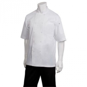 Chef Works - Montreal Cool Vent Chef Coat, Small White