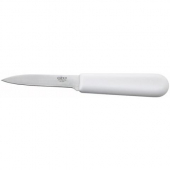 Winco - Paring Knife, 3&quot; with White PP Plastic Handle