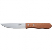 Winco - Jumbo Steak Knives, 5&quot; Pointed Tip Blade with Wooden Handle