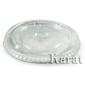 Karat - Cold Cup Flat Lid, Fits 10 oz