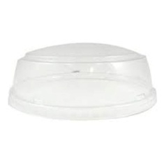 Karat - Plastic Dome Lid, Fits 24-32 oz Container, Clear PP