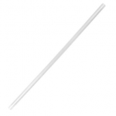 Karat Earth - Unwrapped Straw, 7.75&quot; Jumbo Clear PLA, 2000 count