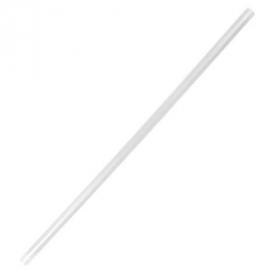 Karat Earth - Unwrapped Straw, 7.75&quot; Jumbo Clear PLA, 2000 count
