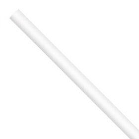 Karat Earth - Unwrapped Paper Straw, 7.75&quot; Jumbo White