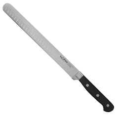 Winco - Acero Fish/Roast Slicer Knife with Grandton Edge, 10&quot; Forged Blade
