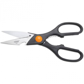 Winco - Kitchen Shears, Stainless Steel with Plastic Handle