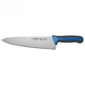 Winco - Sof-Tek Chef&#039;s Knife, Wide 10&quot; Blade with Soft Grip Handle