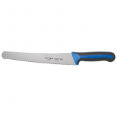 Winco - Sof-Tek Bread/Pastry Knife, Wide 10&quot; Blade with Soft Grip Handle, each