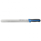 Winco - Sof-Tek Slicer Knife, Wide 14&quot; Hollow Ground Blade with Soft Grip Handle