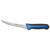 Winco - Sof-Tek Boning Knife, 6&quot; Curved Blade with Soft Grip Handle, each