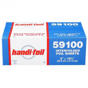HFA - Interfolded Foil Sheets, 9x10.75, 6/500 count