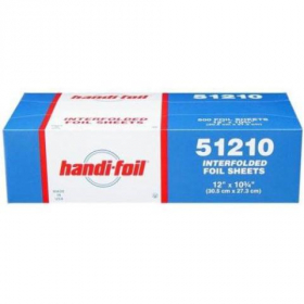 HFA - Interfolded Foil Sheets, 12x10.75, 6/500 count