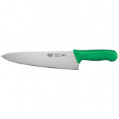 Winco - St&auml;l Chef&#039;s Knife, 10&quot; German Steel with Green Handle