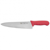 Winco - St&auml;l Chef&#039;s Knife, 10&quot; German Steel with Red Handle