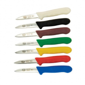 Winco - St&auml;l Paring Knife, 3.25&quot; German Steel with Assorted Handle Color