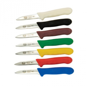 Winco - St&auml;l Paring Knife, 3.25&quot; German Steel with Assorted Handle Color