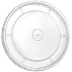 International Paper - Hot Container Lid, Flat Clear, Fits 16/32 oz