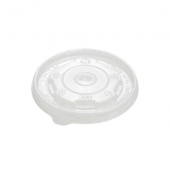 Paper Food Container Flat Lid, 12 oz PP Plastic