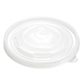Paper Food Container Flat Lid, 24-32 oz PP Plastic