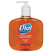 Dial - Antimicrobial Liquid Soap Pump, 12/16 oz