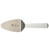 Mercer Culinary - Millennia Pie Server, 5x3 Steel Blade with White PP Handle, each