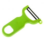 Barfly - Y Peeler, High-Carbon Blades with Green Handle, each