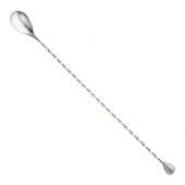 Barfly - Sugar Skull Spoon, 12&quot; Stainless Steel, each
