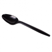 Karat - Spoon, Medium Weight Black PS Plastic