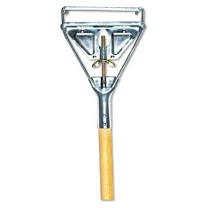 Mop Handle with Metal Wing-Nut, 63&quot; Quick Change