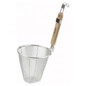 Winco - Strainer, 5.5&quot; Deep Bowl Single Mesh, Stainless Steel