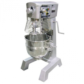 Omcan - Baking Mixer, 30 Quart with Guard and Timer, 29x26x50