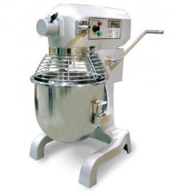 Omcan - Baking Mixer, 20 Quart with Guard and Timer, 25x22x38
