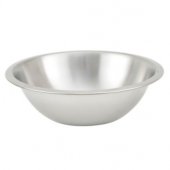 Winco - Mixing Bowl, 1.5 Quart Shallow Heavy Duty Stainless Steel