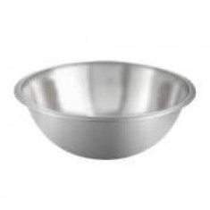 Winco - Mixing Bowl, 5 Quart Shallow Heavy Duty Stainless Steel