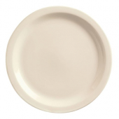 World Tableware - Kingsmen Narrow Rim Plate, 8.125 Cream White Porcelain, 36 count